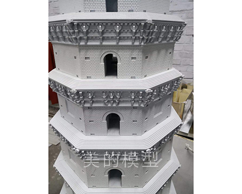 陕西正规古建筑模型定制